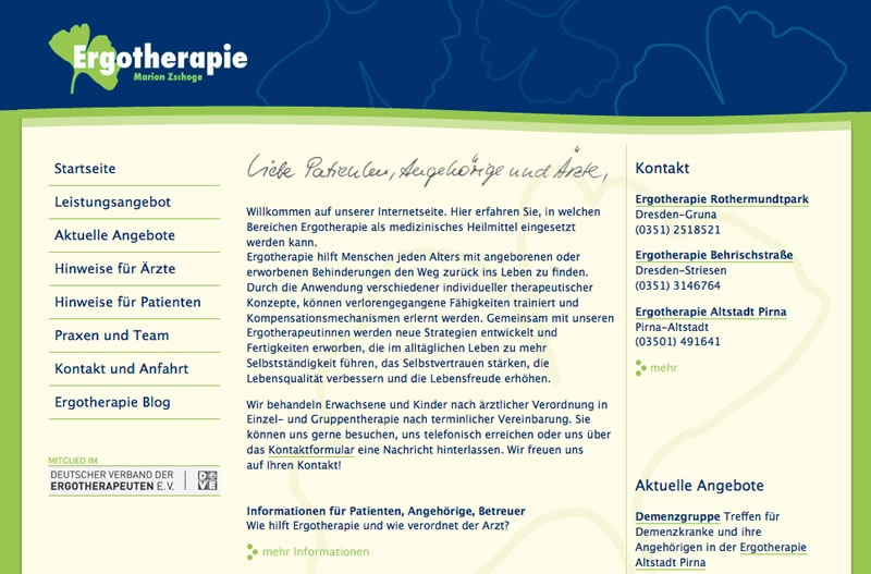 Ergotherapie Zschoge